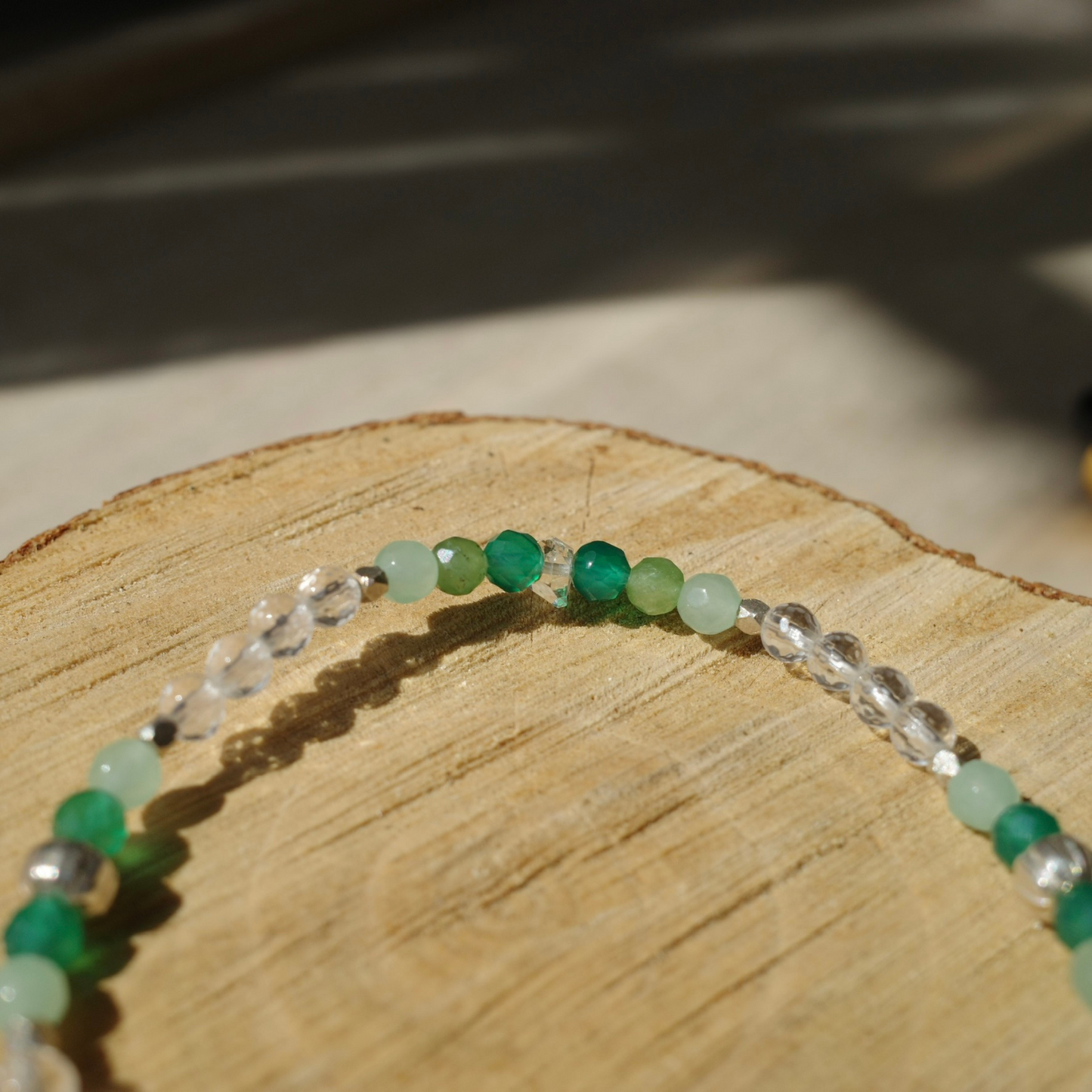 【&e】Aroma bracelet(Green×Trust)