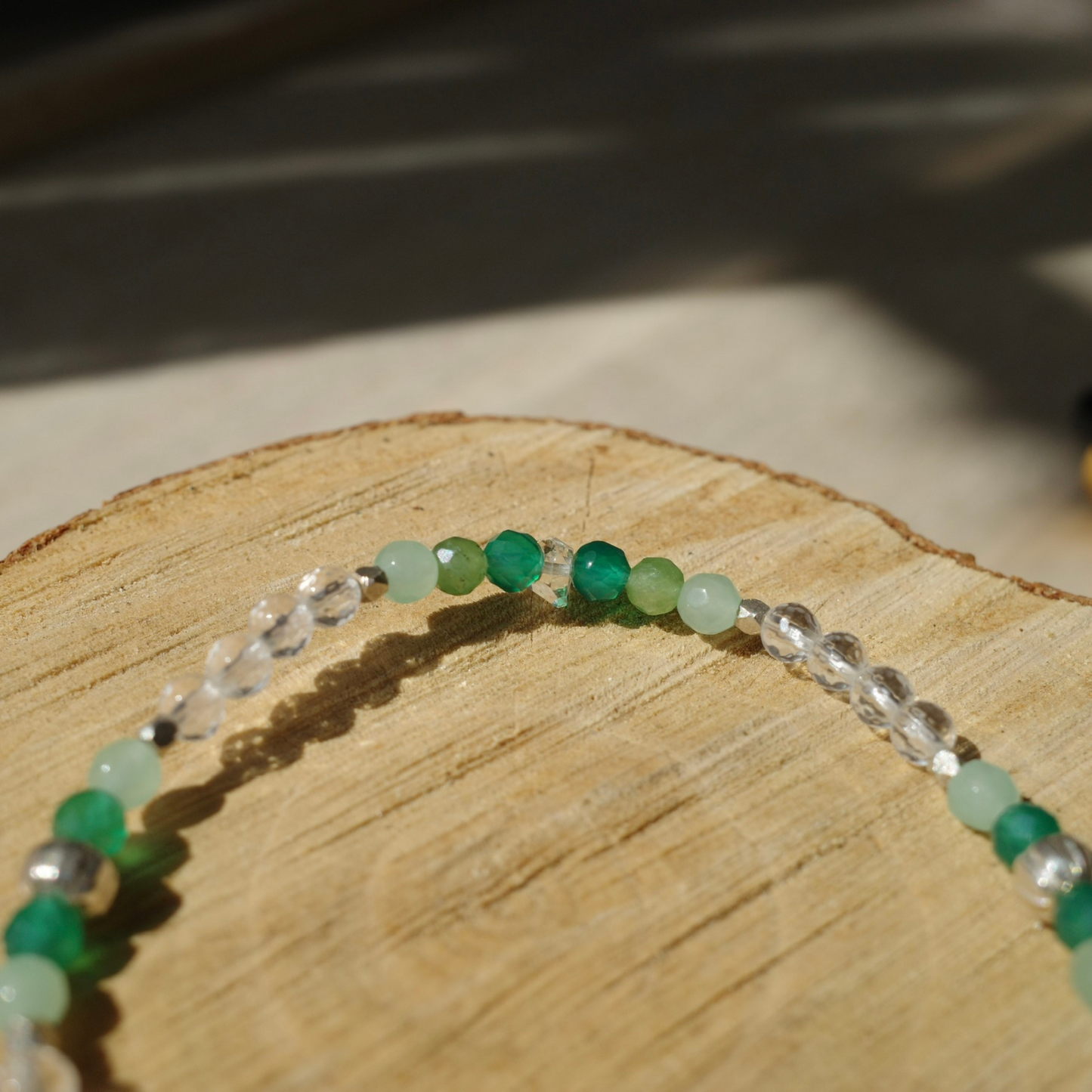 【&e】Aroma bracelet（Green×Trust）