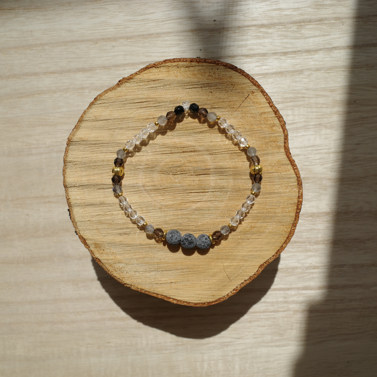 【&e】Aroma bracelet(Black×Trust)