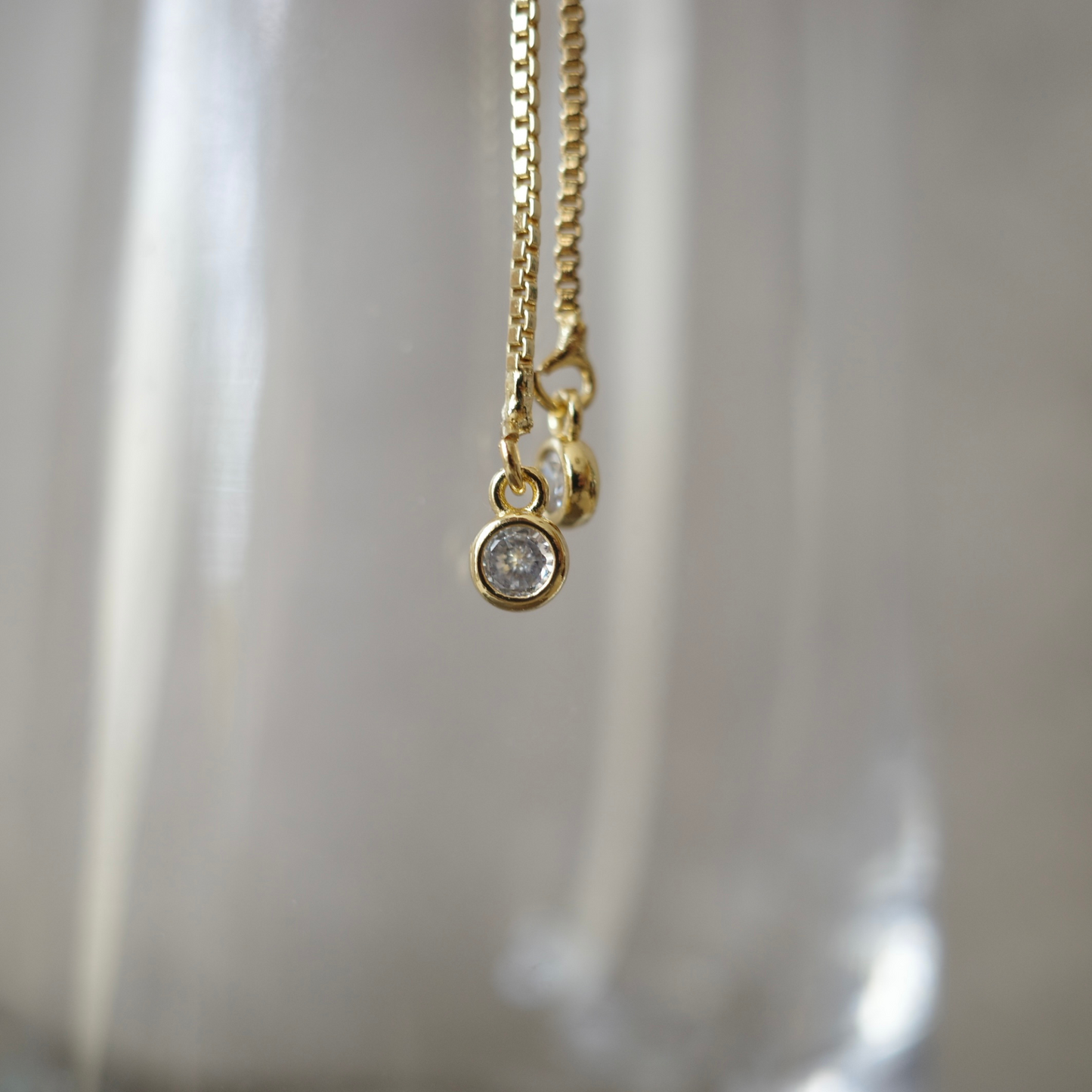 アメジスト天然石スライダーブレスレット〈1点もの〉