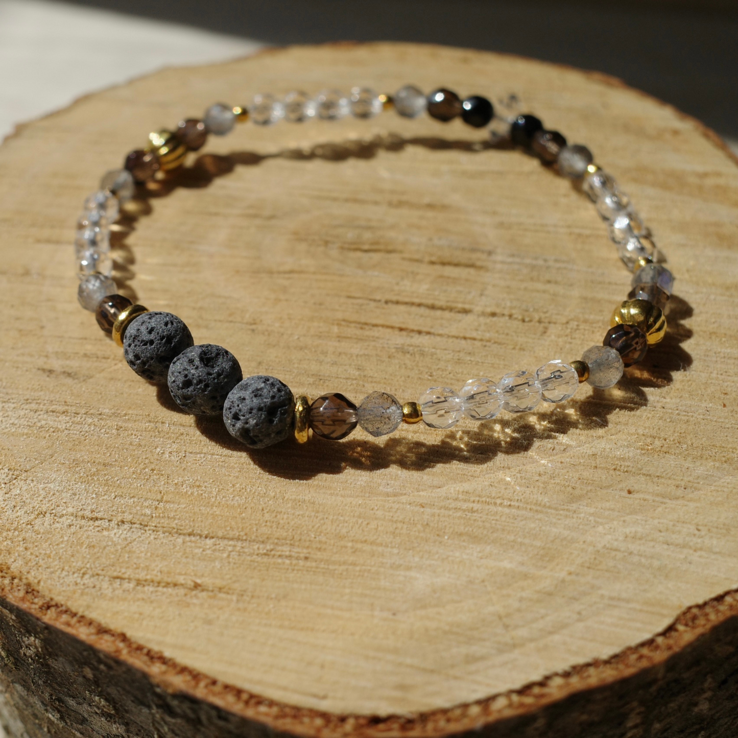 【&e】Aroma bracelet(Black×Trust)