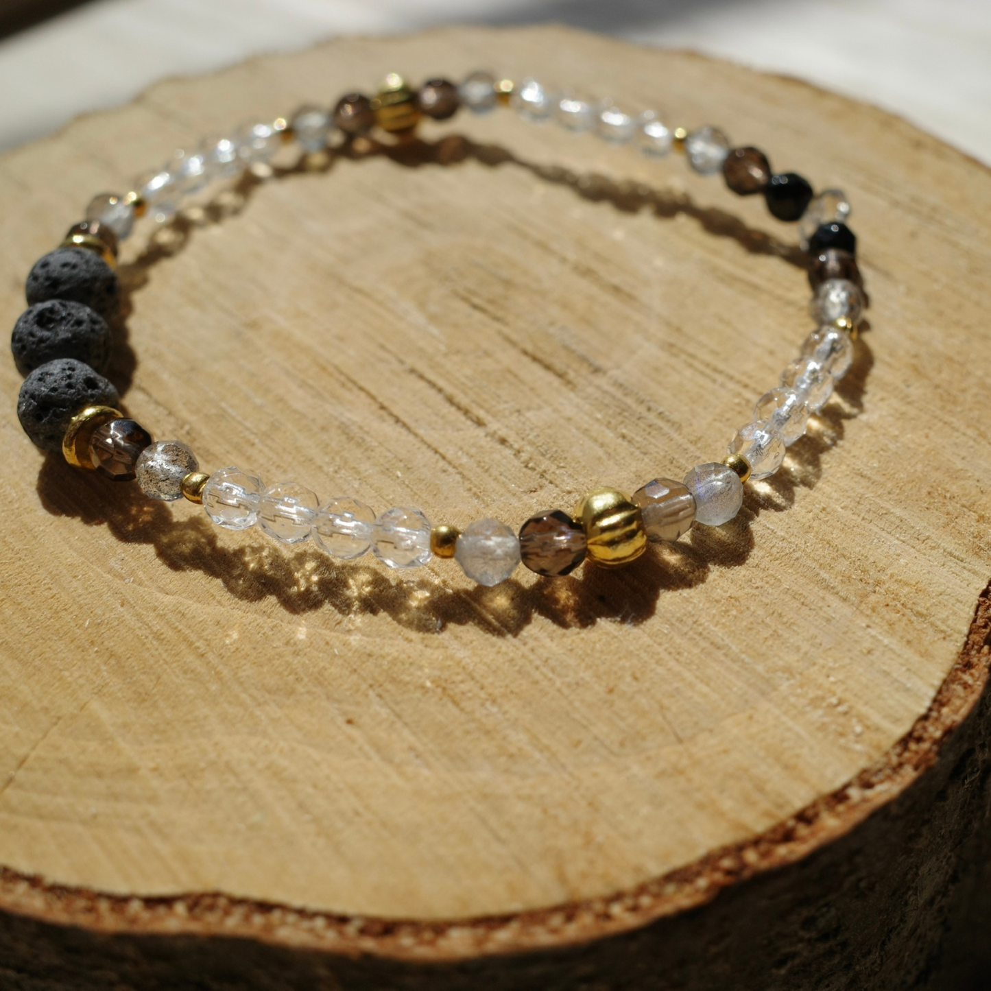 【&e】Aroma bracelet(Black×Trust)