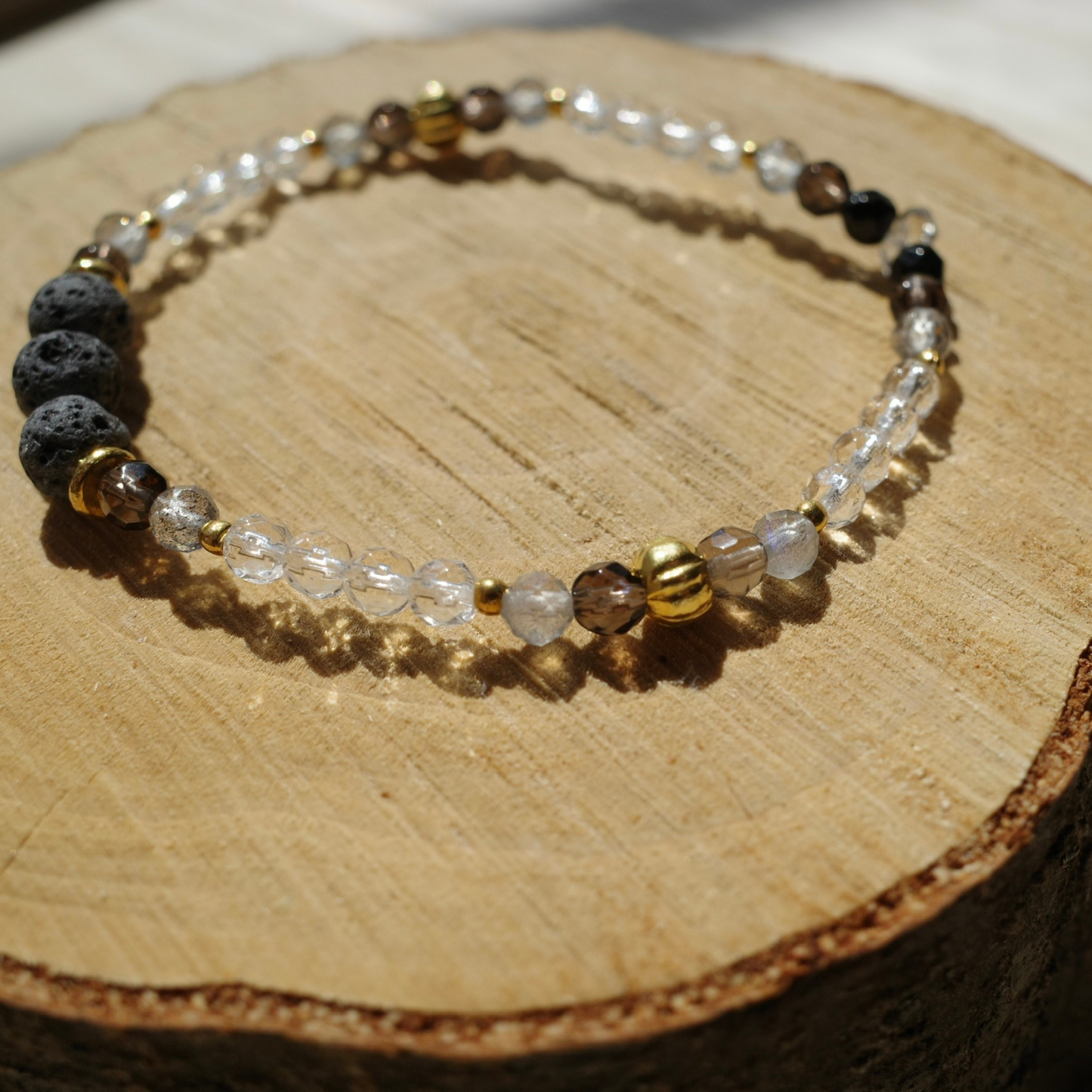 【&e】Aroma bracelet（Black×Trust）