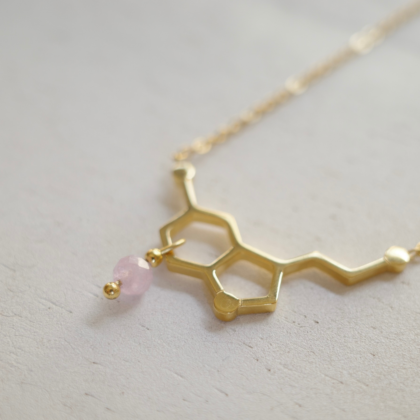 【予約販売】with Eriko『 Be Happy ♡』ゴールドネックレス