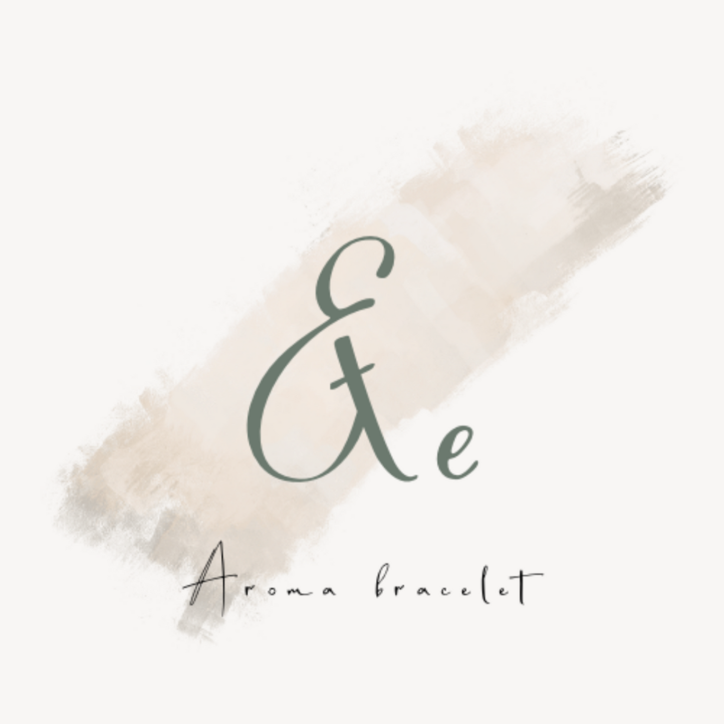 【&e】Aroma bracelet（White×Serenity）